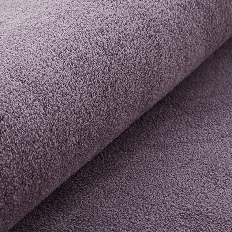 Ronde gewone shag tapijt polyester casual binnen tapijt niet-slip achterste ruggengiert tapijt voor woonkamer