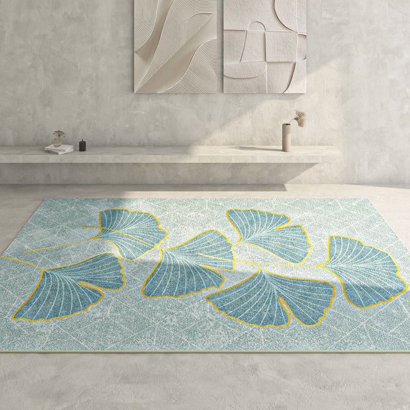 Beige moderne binnenvleed tapijten polyester vlinderdapperig wasbaar vloerkleed voor woningdecoratie