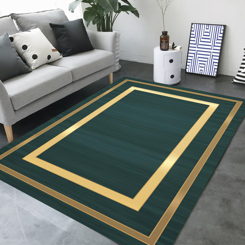 Gray Modern Rug Blending Circle Indoor Rug Stain Resistant Rug for Living Room