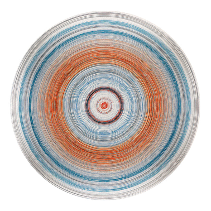 Prachtig ronde tapijt Modern polyester gebied Tapijt woonkamer tapijt met niet-slipachter