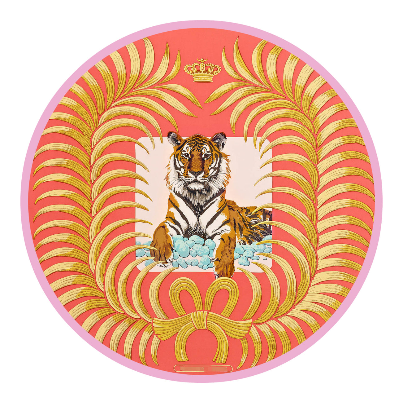 Oranje modern vloerkleed tijgerpatroon polyester gebied tapijt niet-slip achterste vloerkleed voor woningdecoratie