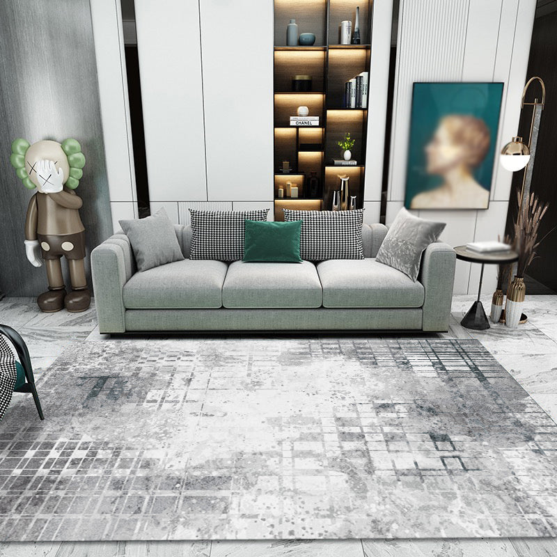 Eigentijds tapijt abstract patroon indoor tapijt vlek resistent polyester gebied tapijt voor woonkamer