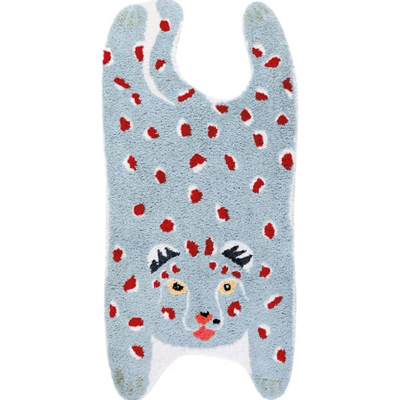 Americana Tiger Print Rug Polyester Indoor Tapijt Non-slip achtergrondgebied Tapijt voor woonkamer