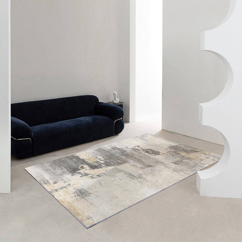 Stijlvol polyester tapijt abstract patroon binnen vloerkleurbestendig gebied tapijt voor woonkamer