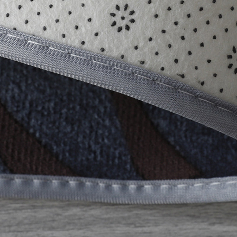 Eenvoud Zebra Patroon Tapijt Polyester Tapijt Petvriendelijk binnen tapijt voor woningdecoratie