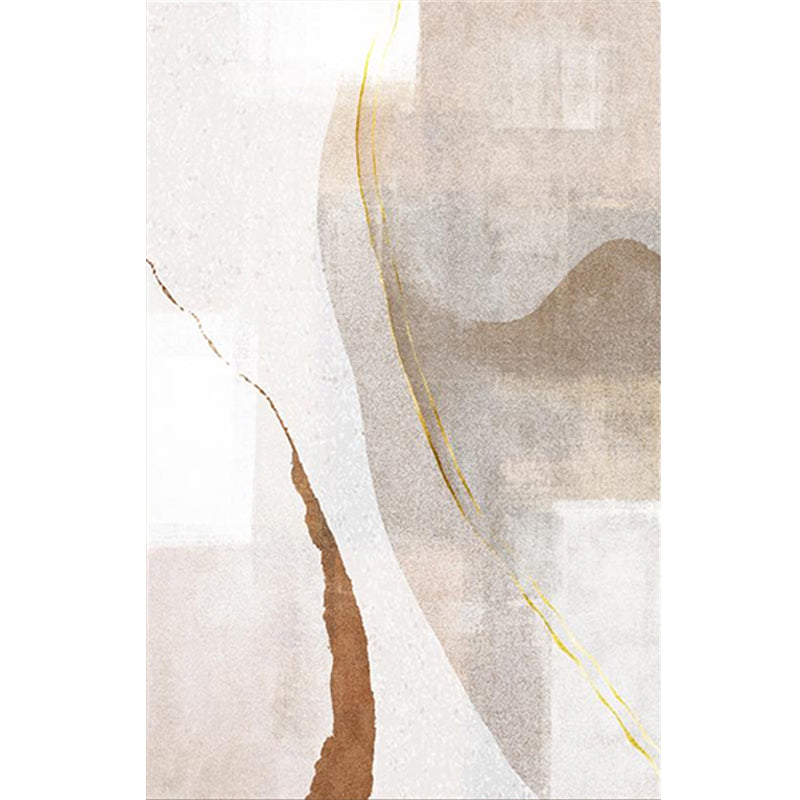 Ontspannende binnenkleed Polyester Samenvatting Afdrukken Tapijt Resistent gebied Tapijt voor woningdecoratie