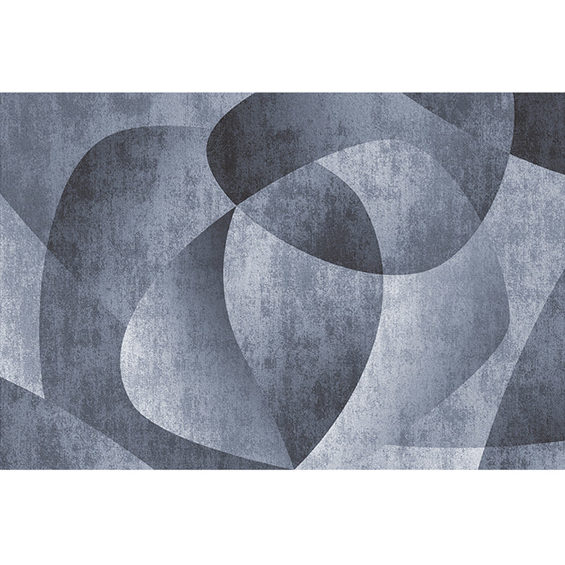 Paars abstract tapijten polyester modern tapijt niet-slip achterste tapijt voor woningdecoratie