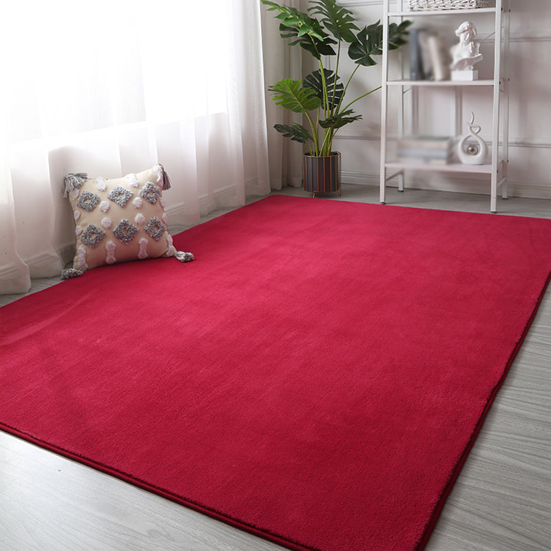 Eenvoud gewone tapijt modern vloerkleed polyester vlekbestendig gebied tapijt voor woonkamer