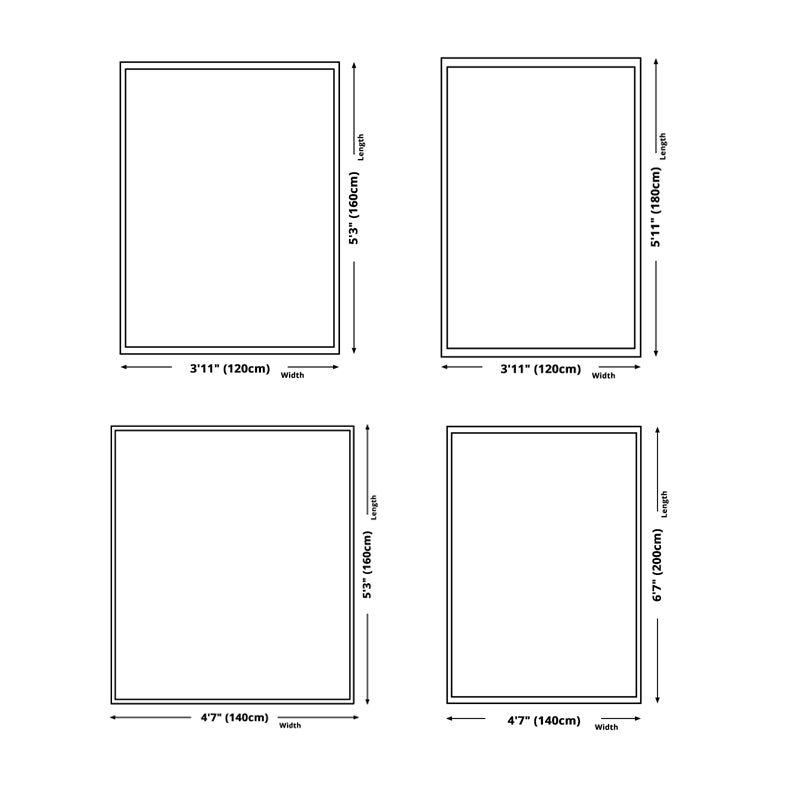 Moderne botanisch gedrukte tapijt polyester gebied Tapijt niet-slip achteruitbreiding binnen tapijt voor woonkamer