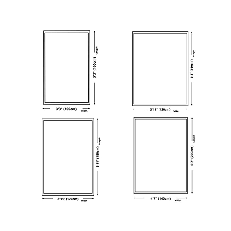 Luxe Houndstooth Print Rug Polyester Area Tapijt niet-slip achteruitgang binnen tapijt voor woonkamer