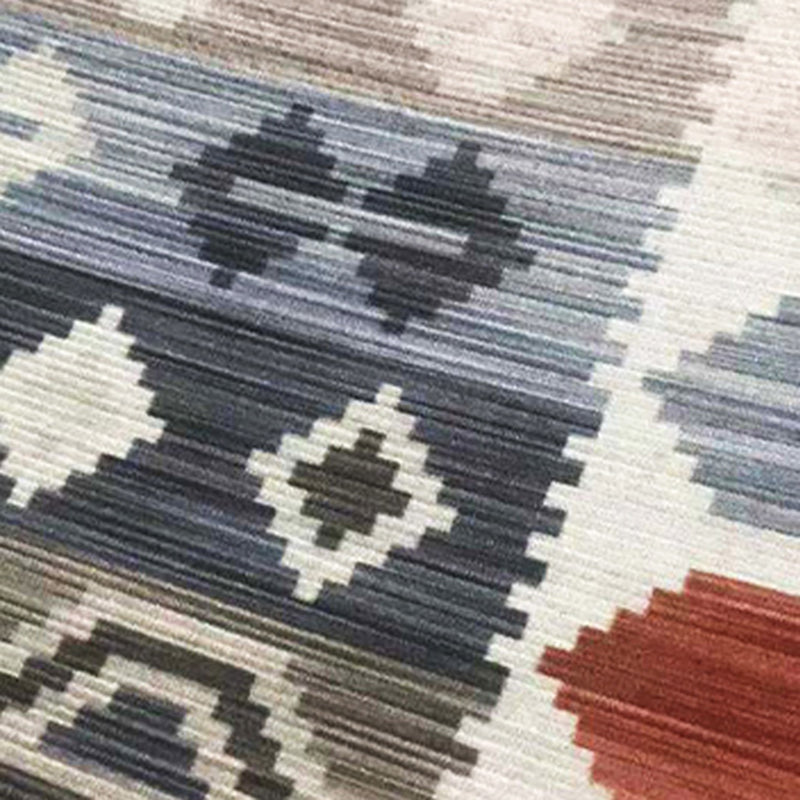 Grijs modern tapijt blending streep indoor tapijt vlekbestendig vloerkleed voor woningdecoratie