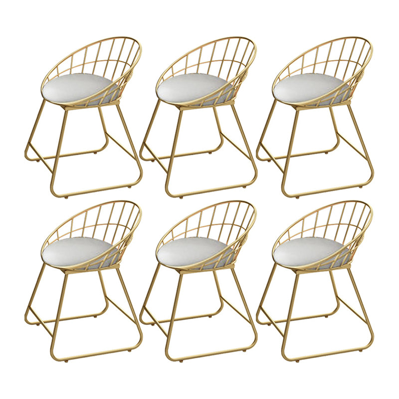 Silla auxiliar tapizada escandinava, sillas de comedor con respaldo de listones y acabado mate (juego de 2)