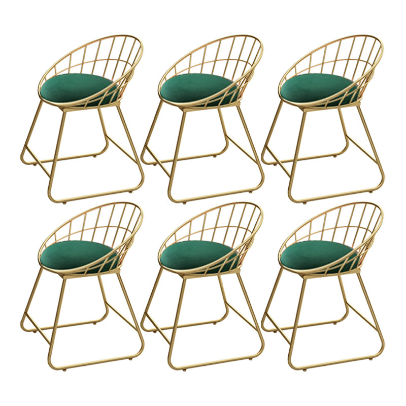 Silla auxiliar tapizada escandinava, sillas de comedor con respaldo de listones y acabado mate (juego de 2)