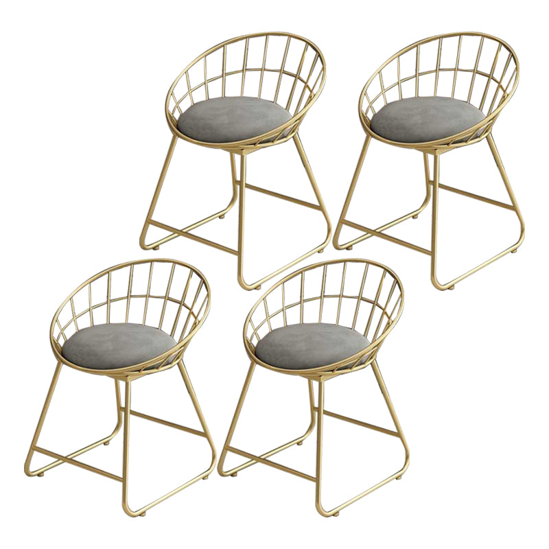 Silla auxiliar tapizada escandinava, sillas de comedor con respaldo de listones y acabado mate (juego de 2)