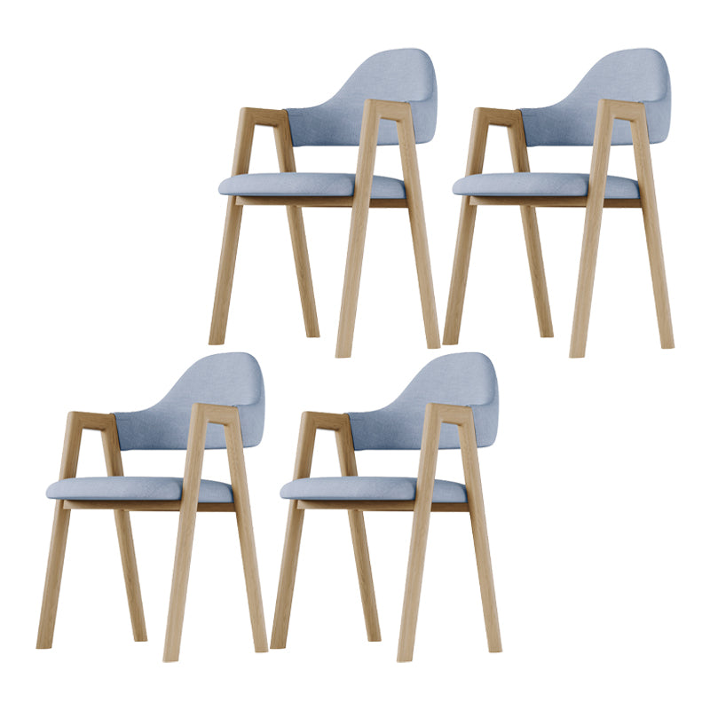 Chaise d'appoint de salle à manger en métal intérieur-extérieur moderne, chaise d'appoint à dossier ouvert avec accoudoirs