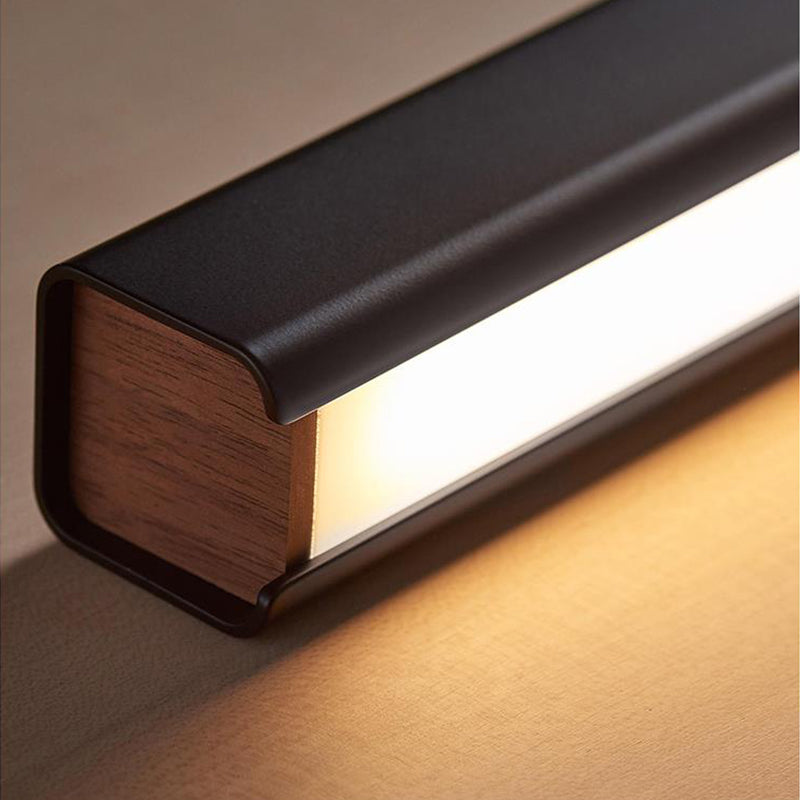 Moderno Led Light Light Light Comedor Lámpara colgante de rectángulo simple