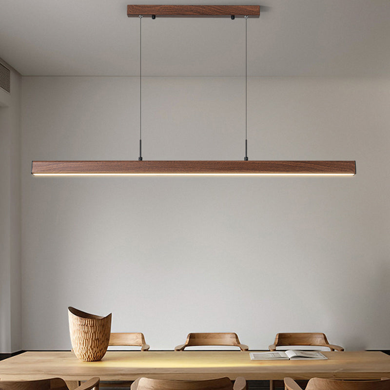 Luz de aluminio LED de lámpara colgante moderno simple para comedor para comedor