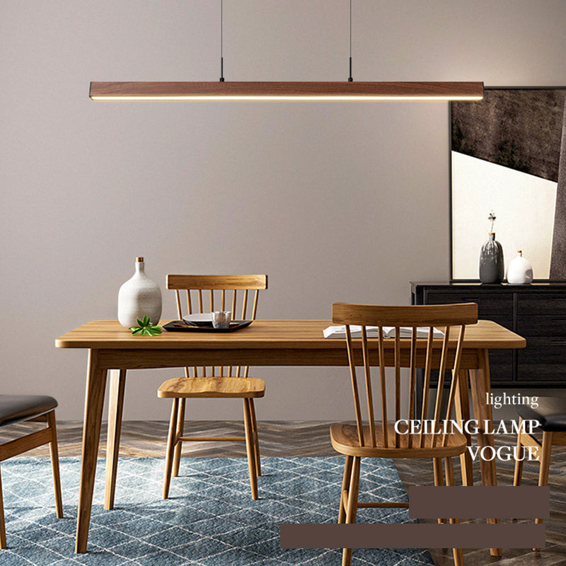 Luz de aluminio LED de lámpara colgante moderno simple para comedor para comedor