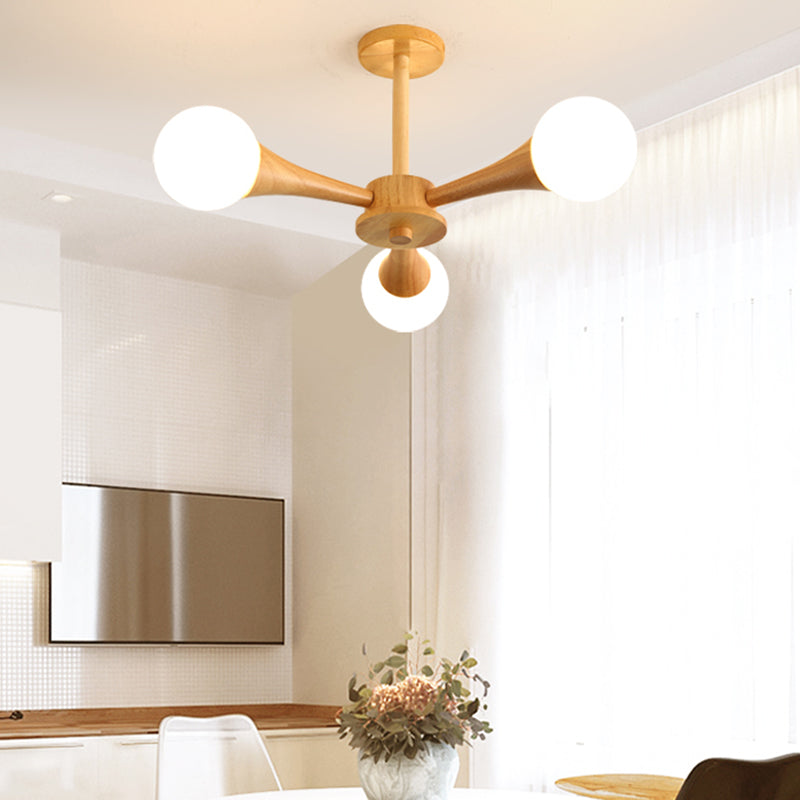 Modern Chandelier Pendant Lamp Multi-Head Chandelier Light Fixtures for Living Room