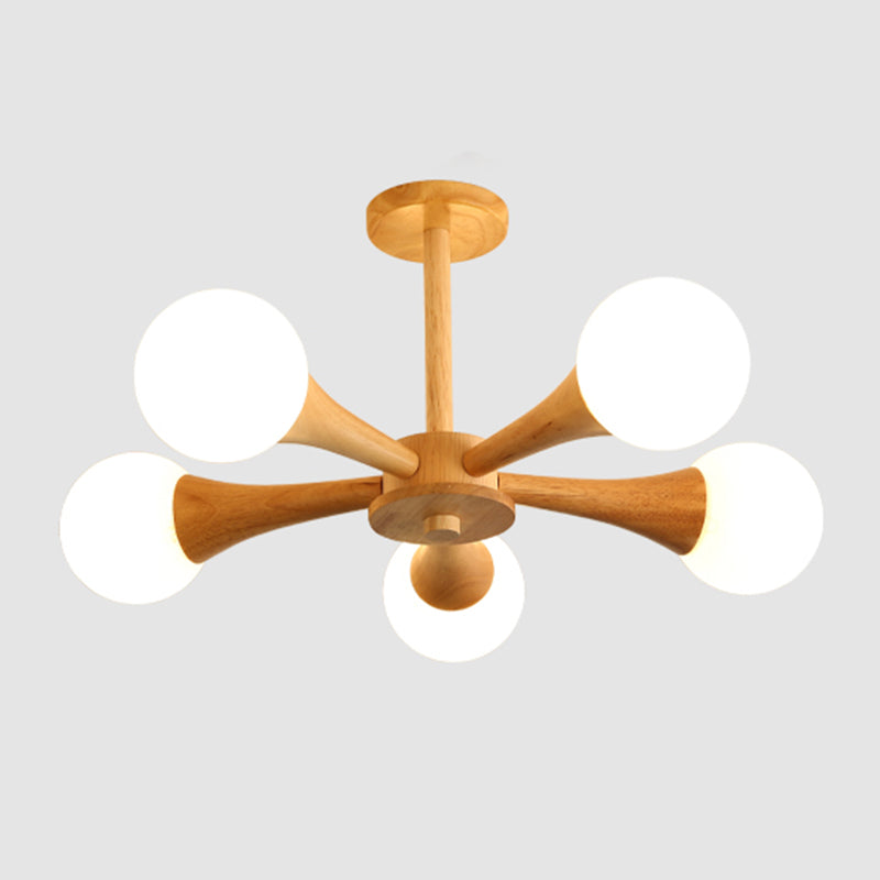 Modern Chandelier Pendant Lamp Multi-Head Chandelier Light Fixtures for Living Room