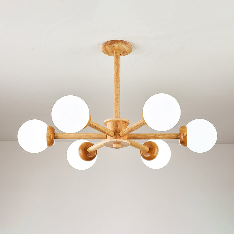 Globe Chandelier Pendant Light Modern Multi-Head Chandelier Lamps Fixtures for Living Room