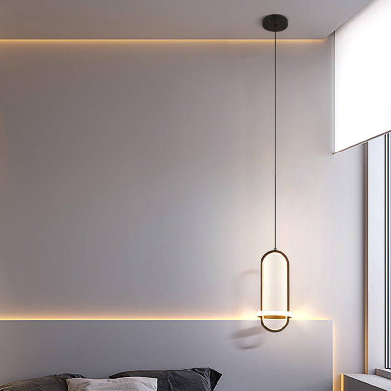 Luci a sospensione a sospensione a sospensione modernista per ciondolo a sospensione per la camera da letto del salotto