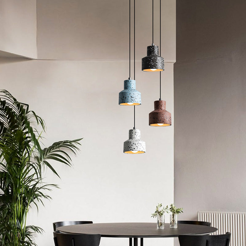 Cement a sospensione a sospensione Luci sospese contemporanea sospensione per salotto