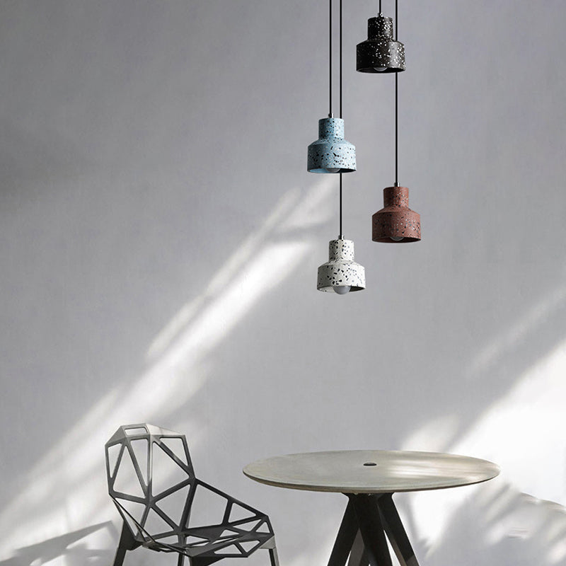 Cement a sospensione a sospensione Luci sospese contemporanea sospensione per salotto