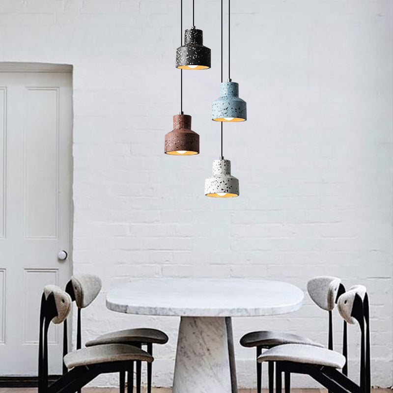 Cement a sospensione a sospensione Luci sospese contemporanea sospensione per salotto