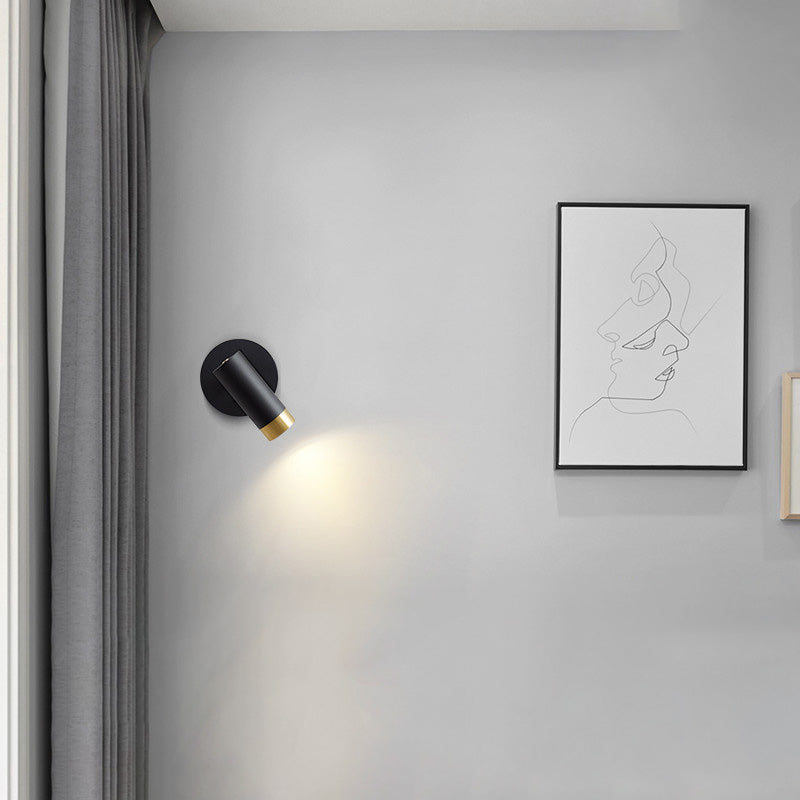 Einfache Leuchtenleuchte zeitgenössische Wandleuchte für Schlafzimmer