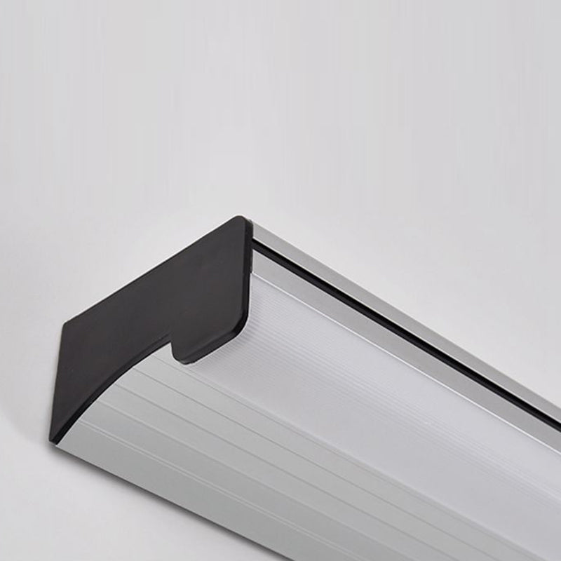 Lampada a specchio in alluminio Modern 1 funce da parete leggera per bagno