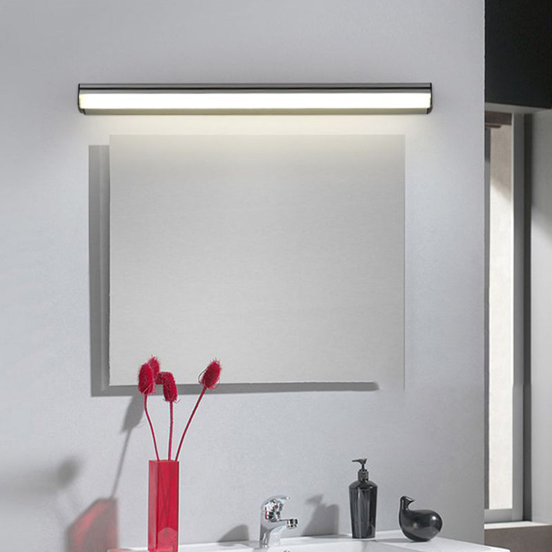 Lampada a specchio in alluminio Modern 1 funce da parete leggera per bagno