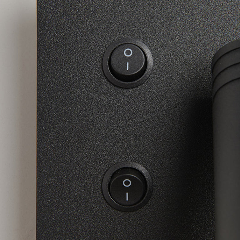 Zeitgenössische Leselampe Einfachheit Wandleuchte mit Metallschatten für Schlafzimmer