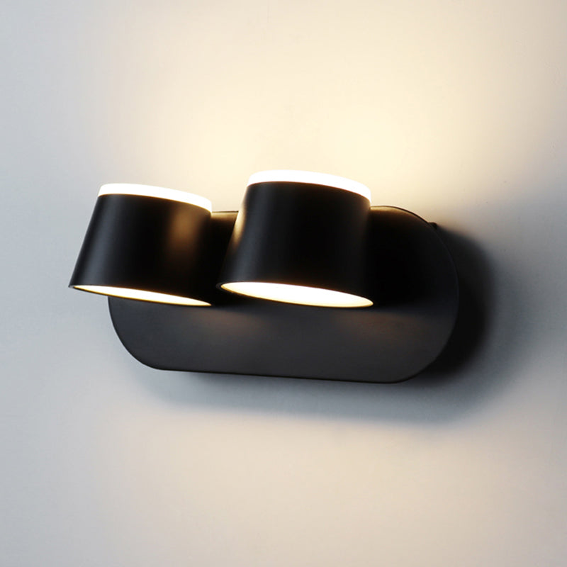 Lámpara de pared de lectura moderna Diconce de pared para el hogar con sombra de metal para dormitorio