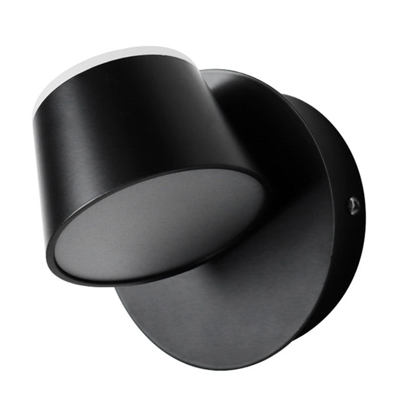 Lámpara de pared de lectura moderna Diconce de pared para el hogar con sombra de metal para dormitorio