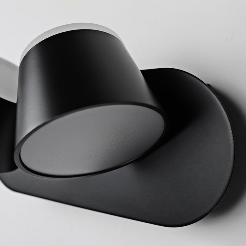 Lámpara de pared de lectura moderna Diconce de pared para el hogar con sombra de metal para dormitorio