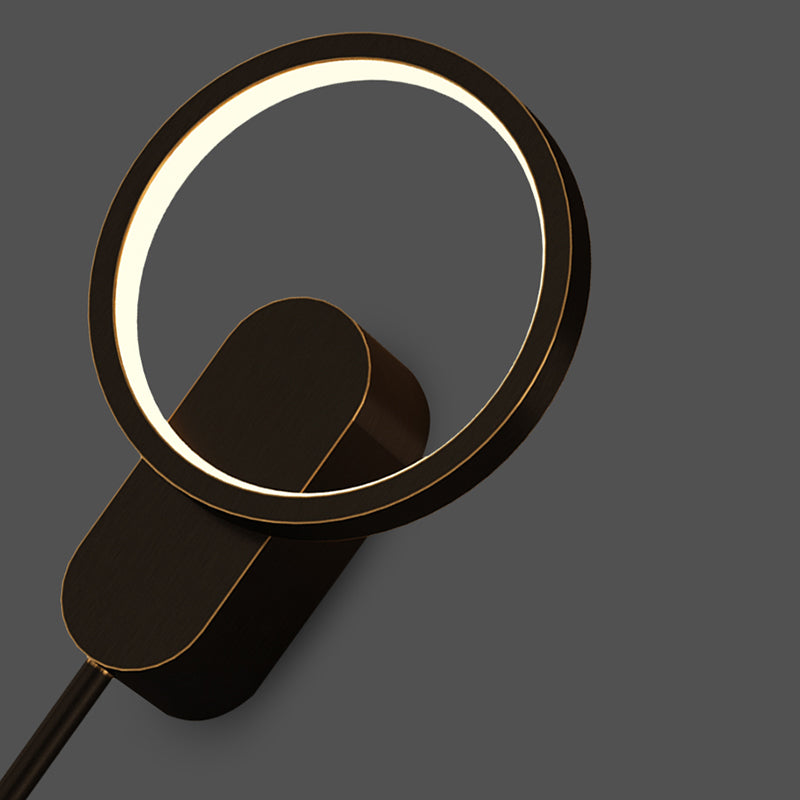 Einfachheit Wandleuchte leichte moderne Lesenlampe mit Metallschatten für Schlafzimmer