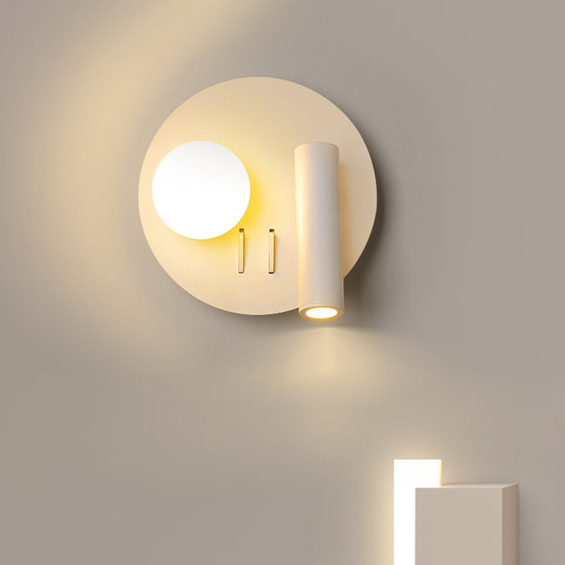 Wandleuchte Leuchte zeitgenössische weiße Wandleuchte für Schlafzimmer Lesen Licht