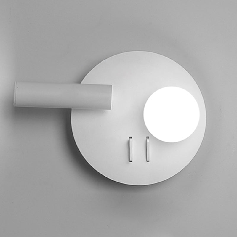 Wandleuchte Leuchte zeitgenössische weiße Wandleuchte für Schlafzimmer Lesen Licht