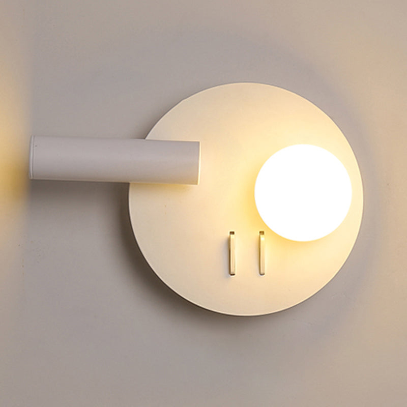 Wandleuchte Leuchte zeitgenössische weiße Wandleuchte für Schlafzimmer Lesen Licht