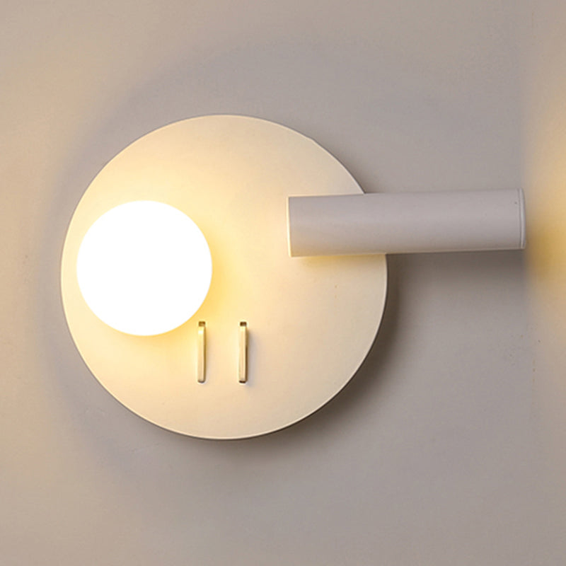 Wandleuchte Leuchte zeitgenössische weiße Wandleuchte für Schlafzimmer Lesen Licht