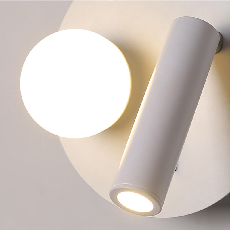 Wandleuchte Leuchte zeitgenössische weiße Wandleuchte für Schlafzimmer Lesen Licht