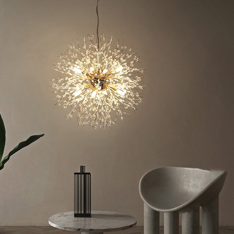 Dandelie Opgehangen verlichtingsarmatuur Moderne hangende hanglampen met meerdere hoofdlichten