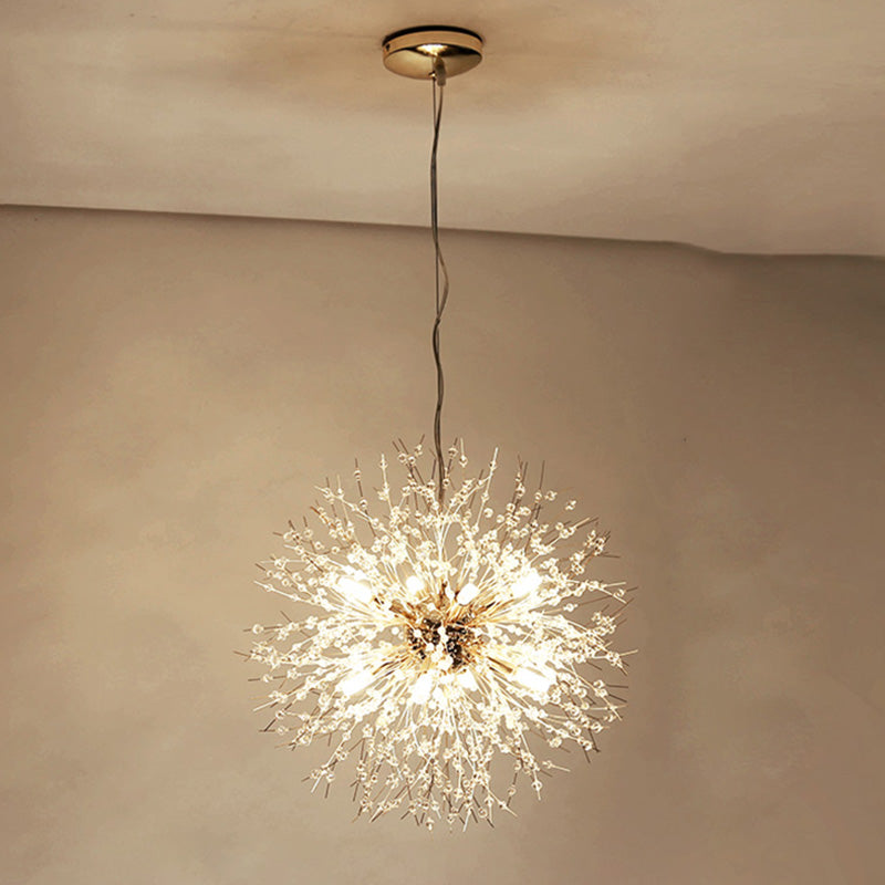 Dandelie Opgehangen verlichtingsarmatuur Moderne hangende hanglampen met meerdere hoofdlichten