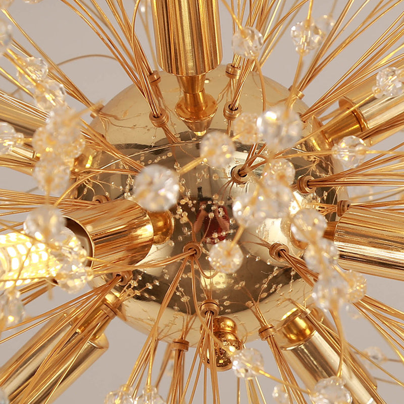 Dandelie Opgehangen verlichtingsarmatuur Moderne hangende hanglampen met meerdere hoofdlichten