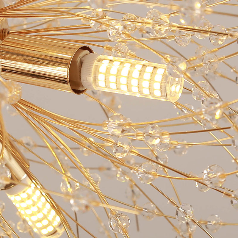 Dandelie Opgehangen verlichtingsarmatuur Moderne hangende hanglampen met meerdere hoofdlichten