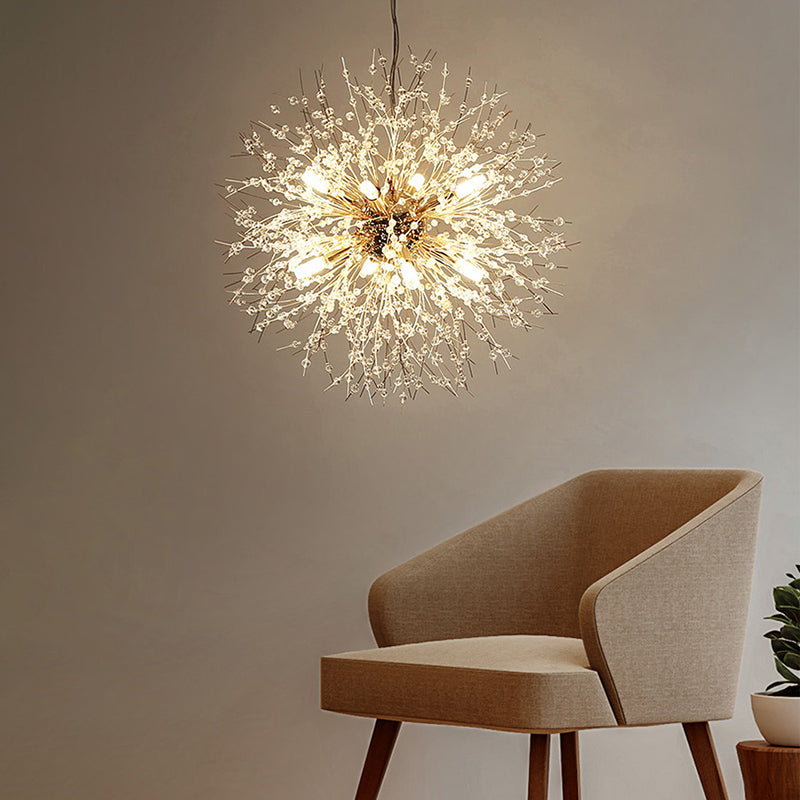 Dandelie Opgehangen verlichtingsarmatuur Moderne hangende hanglampen met meerdere hoofdlichten