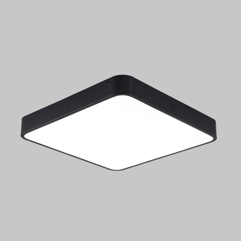 Lámpara de techo minimalista de montaje empotrado, luz de techo LED para sala de estar, habitación de niños