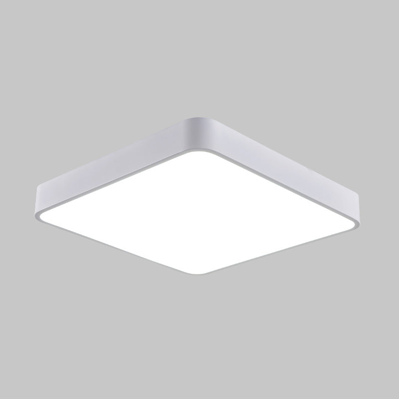 Lámpara de techo minimalista de montaje empotrado, luz de techo LED para sala de estar, habitación de niños