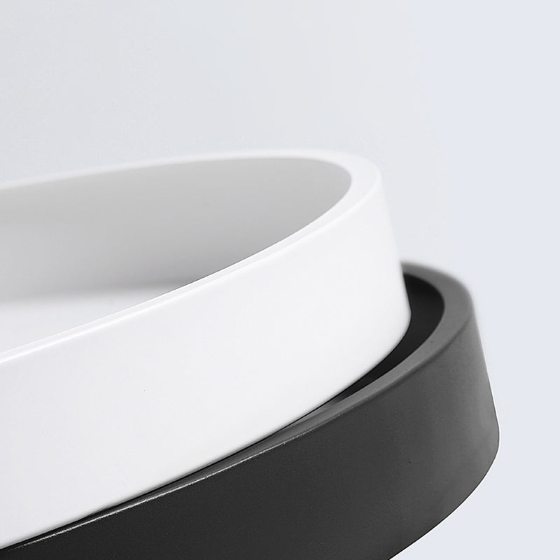 Lámpara de techo minimalista de montaje empotrado, luz de techo LED para sala de estar, habitación de niños